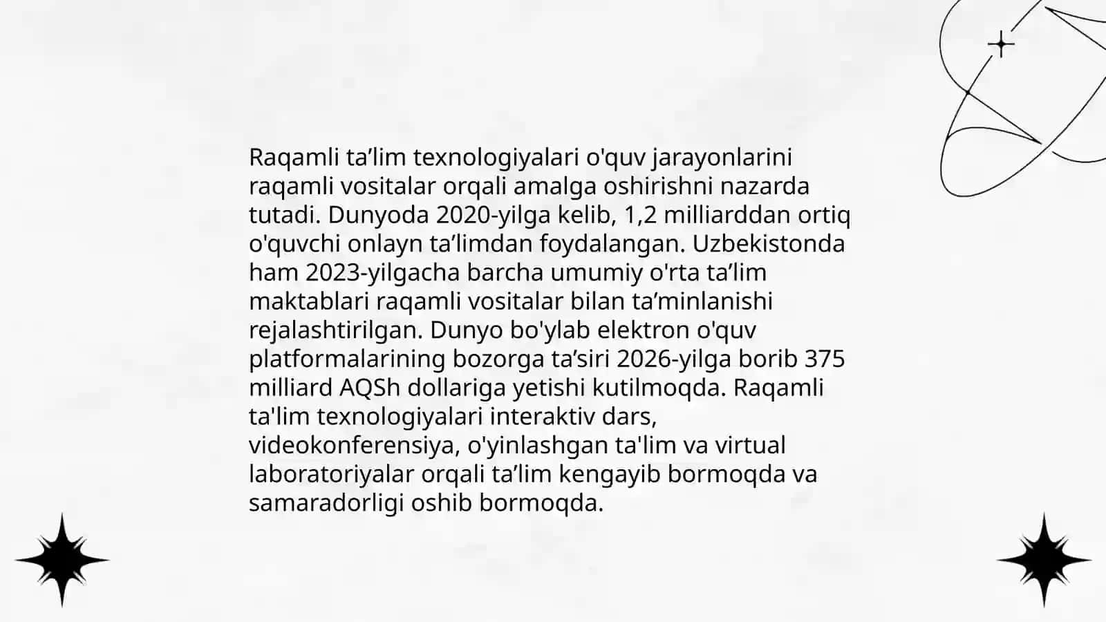 Tayyor elektron o‘quv-metodik va dasturiy ta’minotlarni tahlil qilish 4