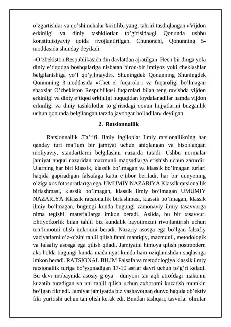 Dunyoviy bilimlar va diniy e’tiqod birligiga erishishning ahamiyati 4