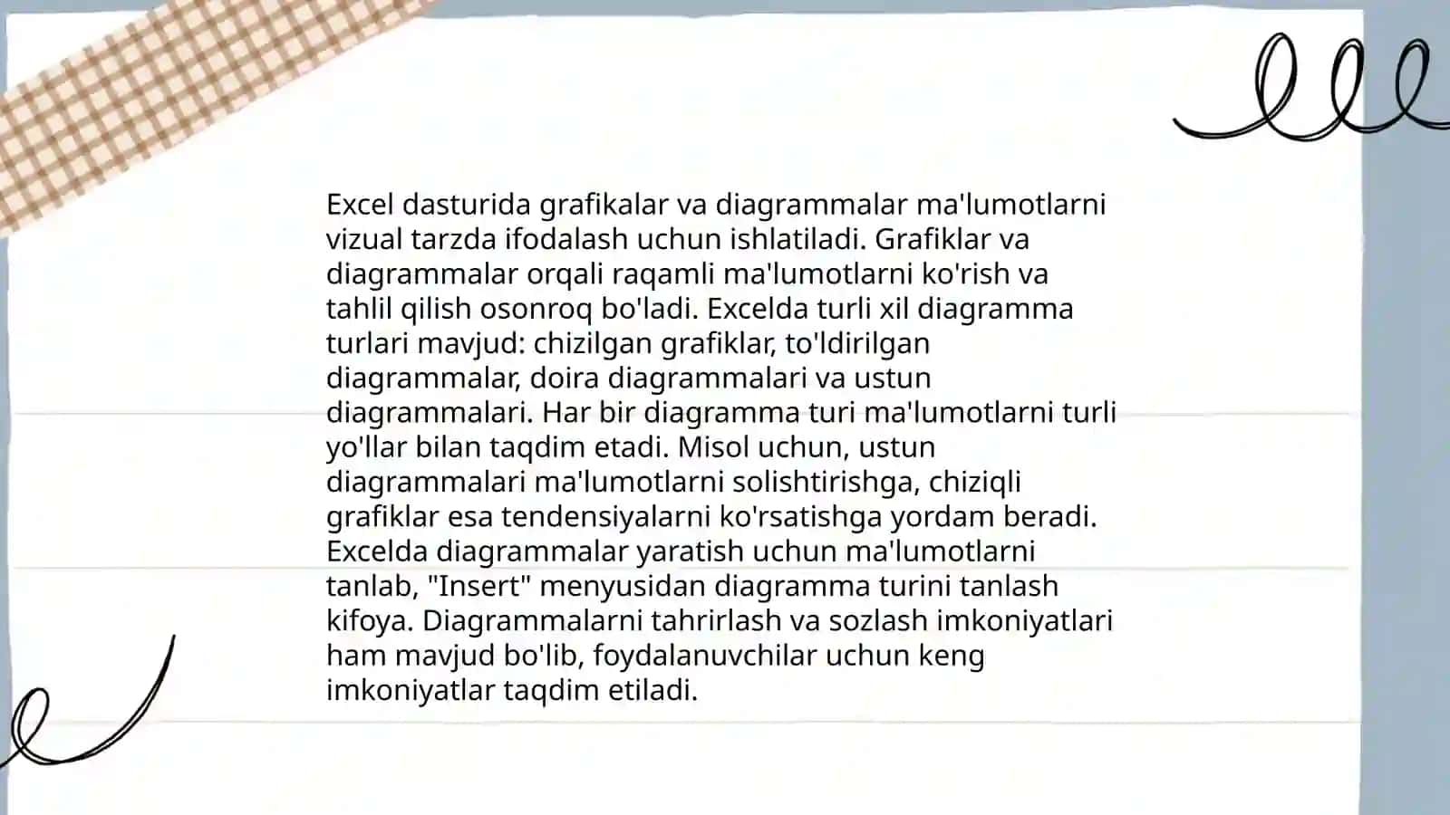 Microsoft Excelda jadvallar yaratish 4