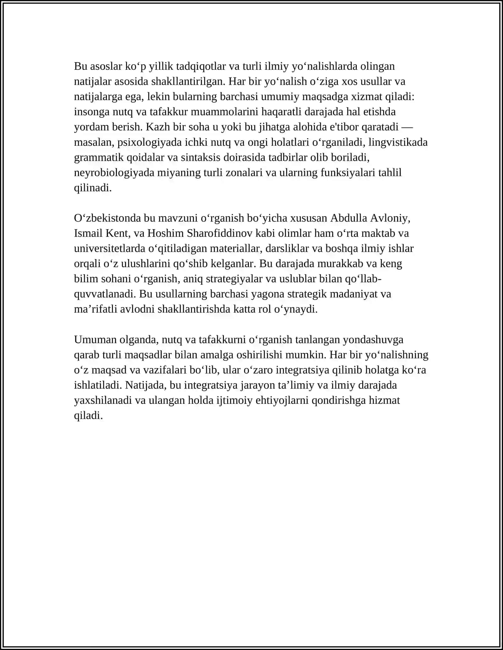 Aqli zaif bolalarning tafakkur va nutqini tekshirish metodikalari 4