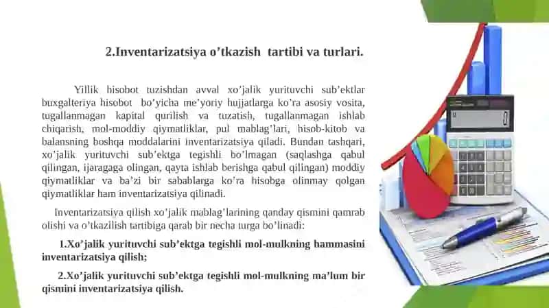Inventarizatsiyatushunchasivauningturlari 4