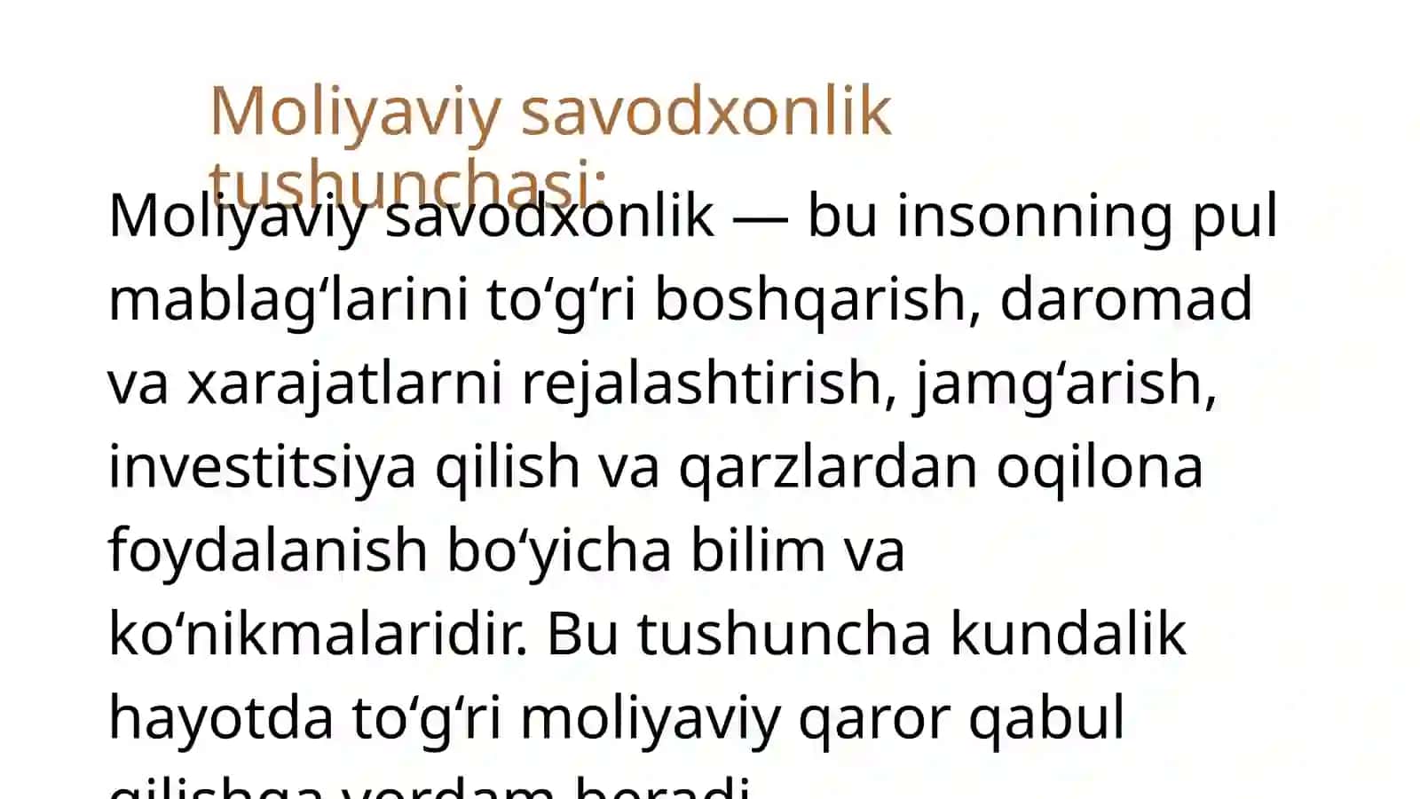 Germaniya aholisining moliyaviy savodxonligi 4