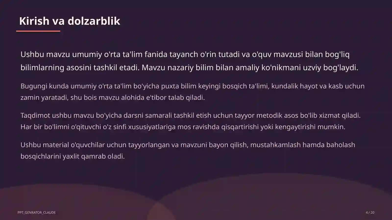 Geografiya 11-sinfgacha: o'lkashunoslik loyihalari va xarita bilan ishlash (2026) 4