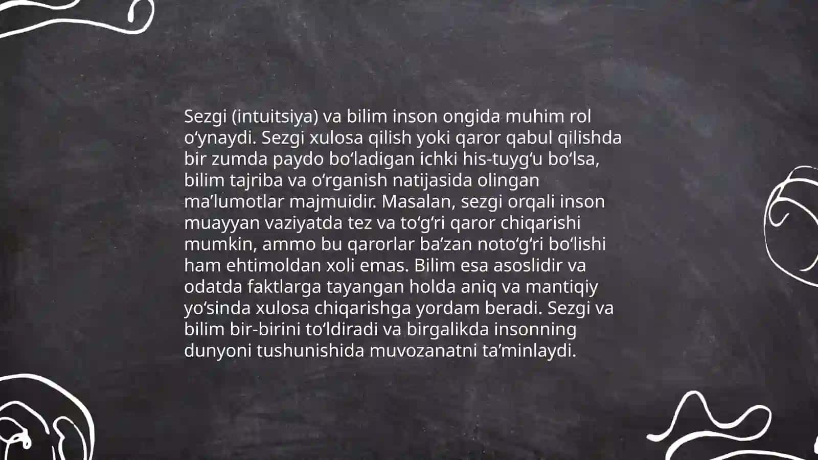 Sezgi 4
