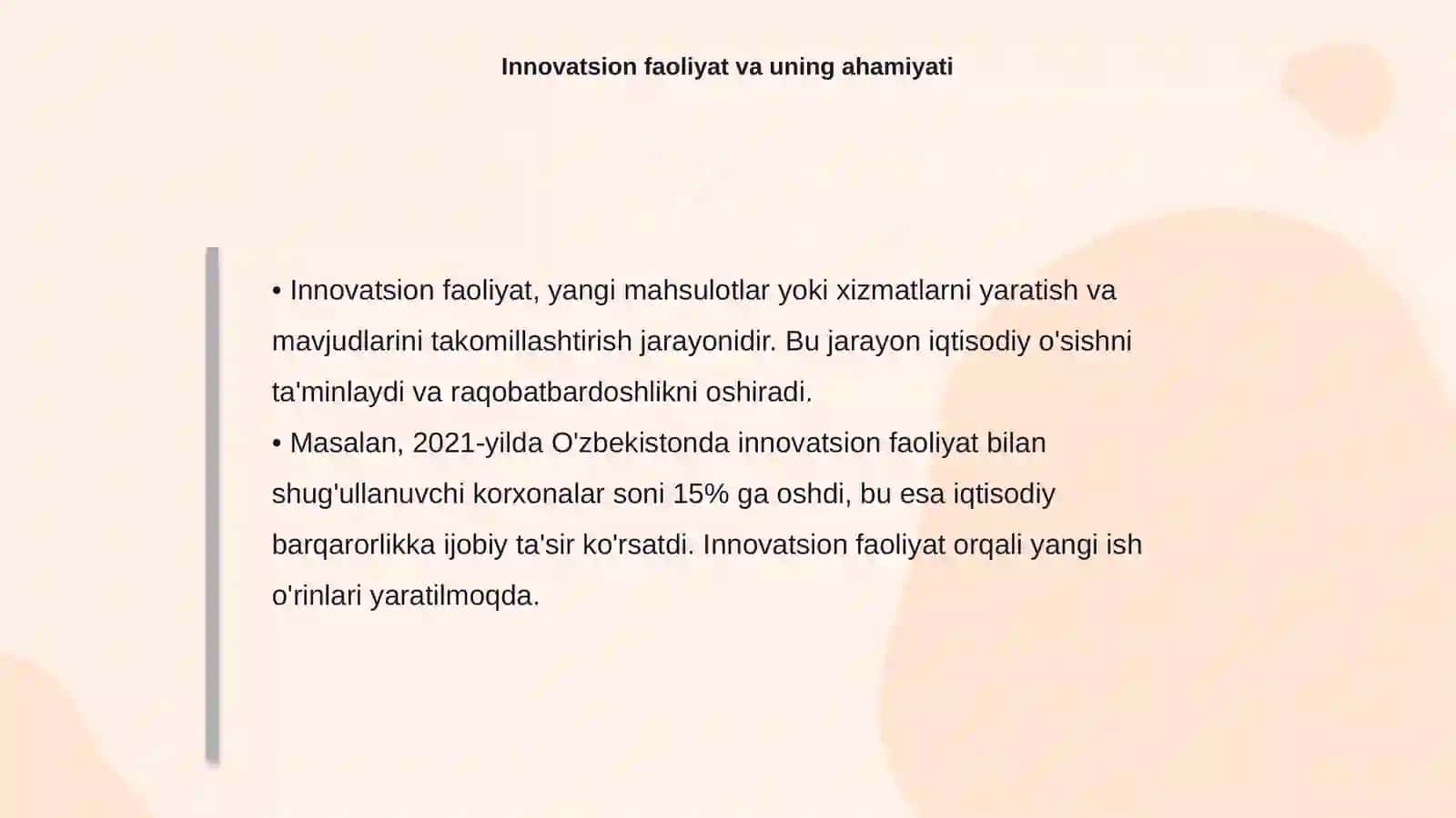 Innovatsion Menejment Fanidan 4
