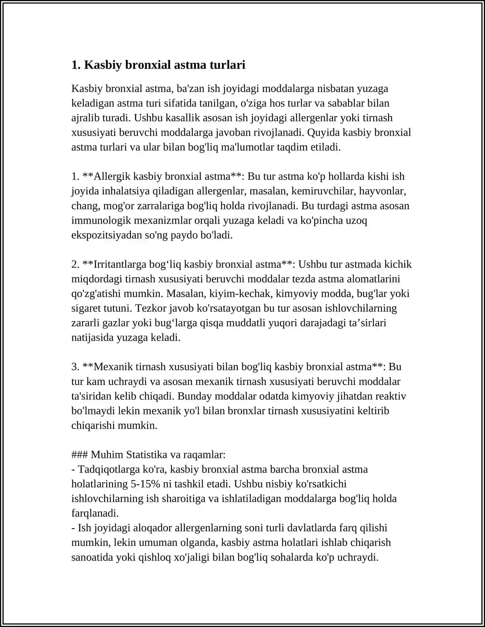 KASBIY BRONXIAL ASTMA HAQIDA MALUMOT 4