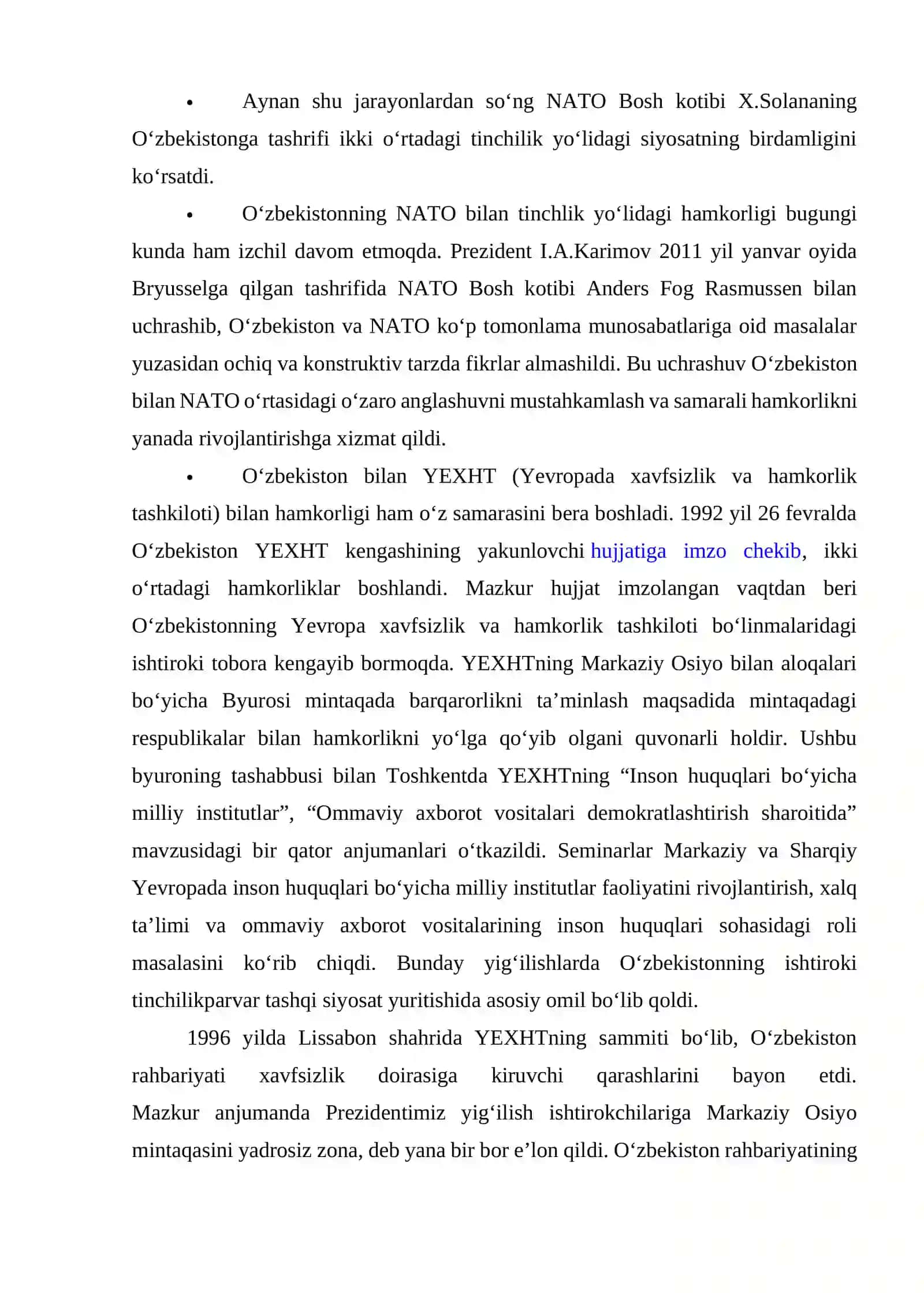 O'zbekistonning xalqaro reytinglardagi ko'rsatkichlarini ko'tarishning tarixiy va siyosiy ahamiyati 4