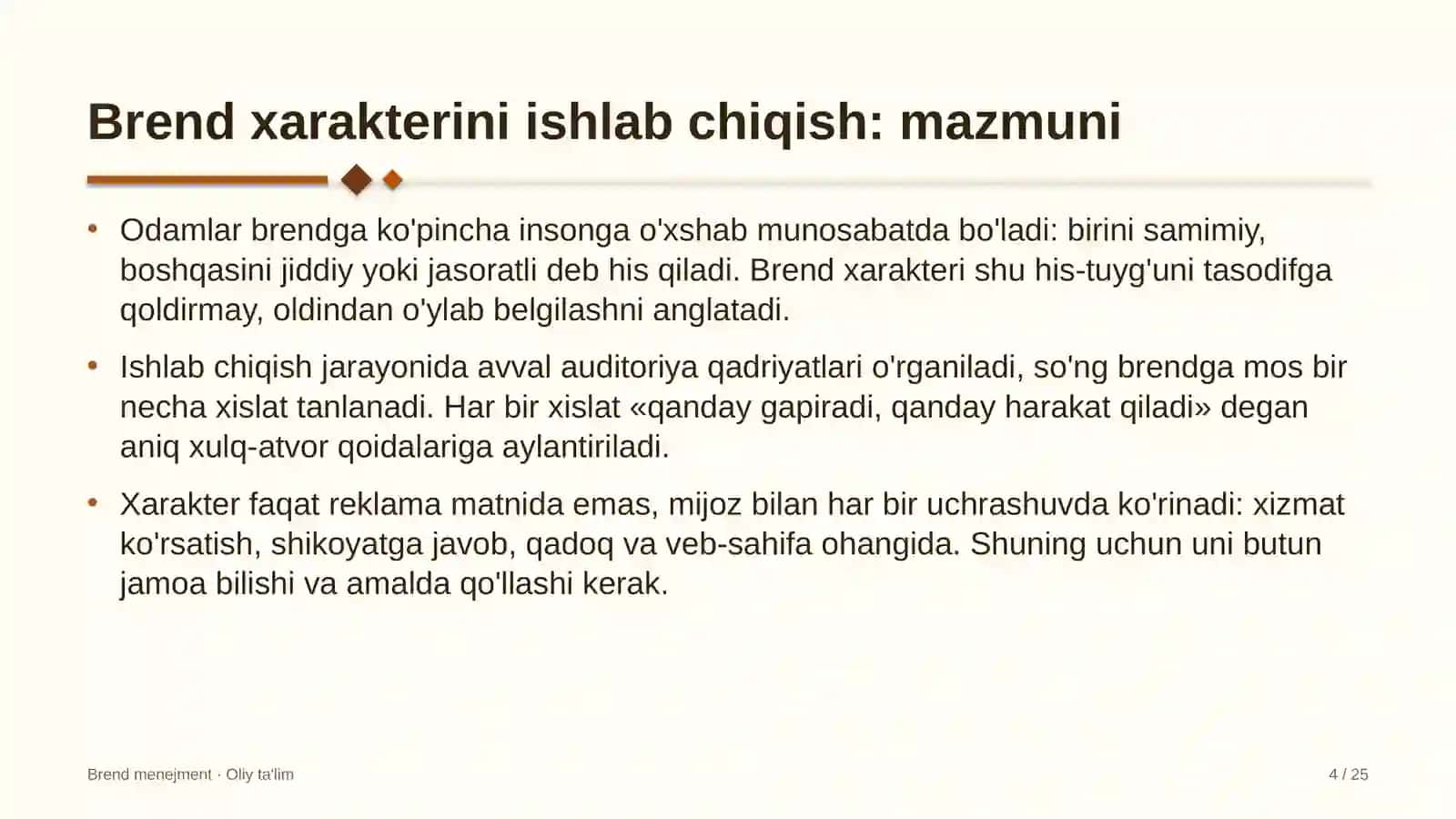 Yog'ochni qayta ishlash korxonalarida brend xarakterini ishlab chiqish 4