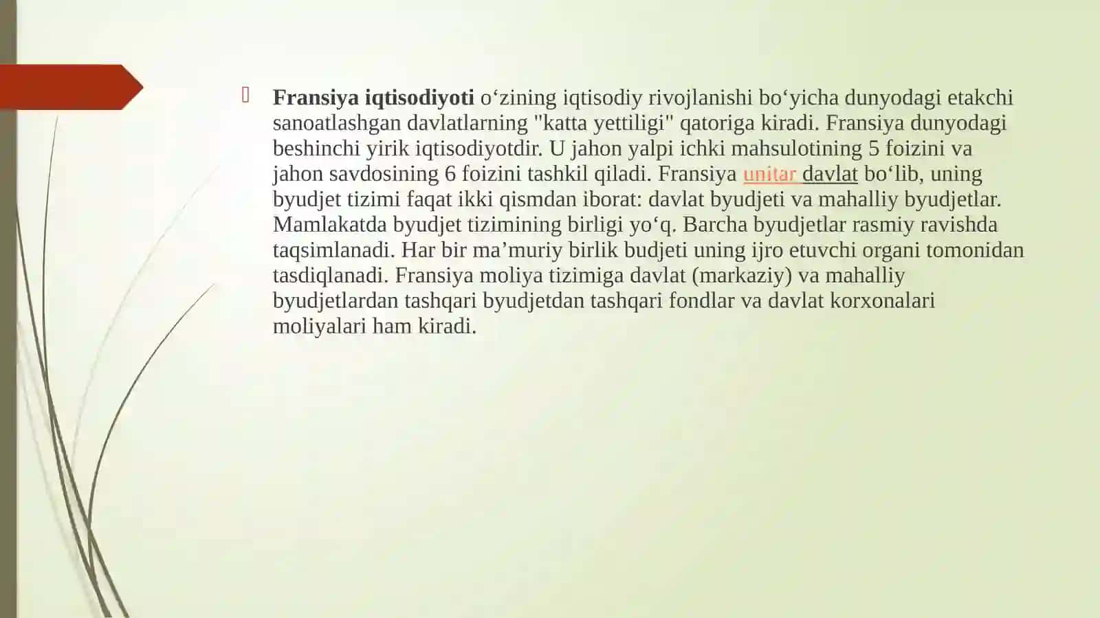 Fransiya iqtisodiyoti 4