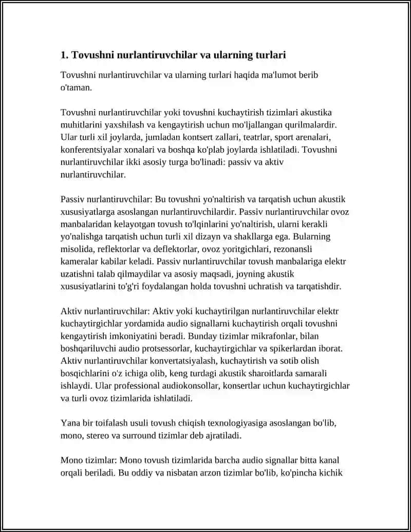 TOVUSHNI NURLANTIRGICHLAR VA ULARNING KLASSIFIKATSIYASI 4