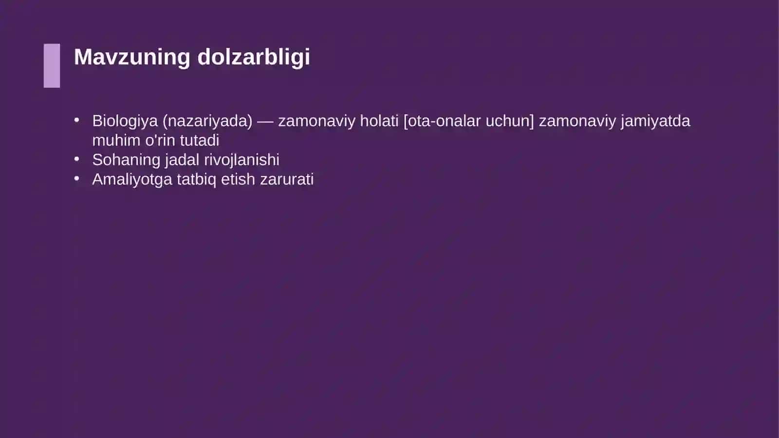 Biologiya (nazariyada) - zamonaviy holati [ota-onalar uchun] 4