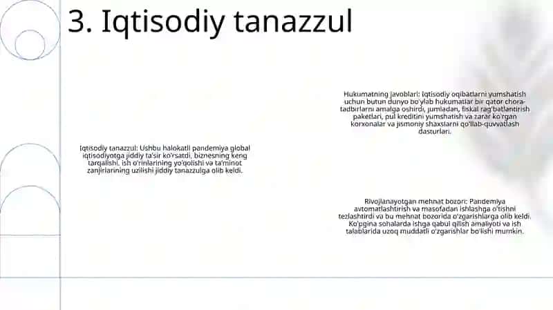 Pandemiya 21 Asrning Global Muammosi 4