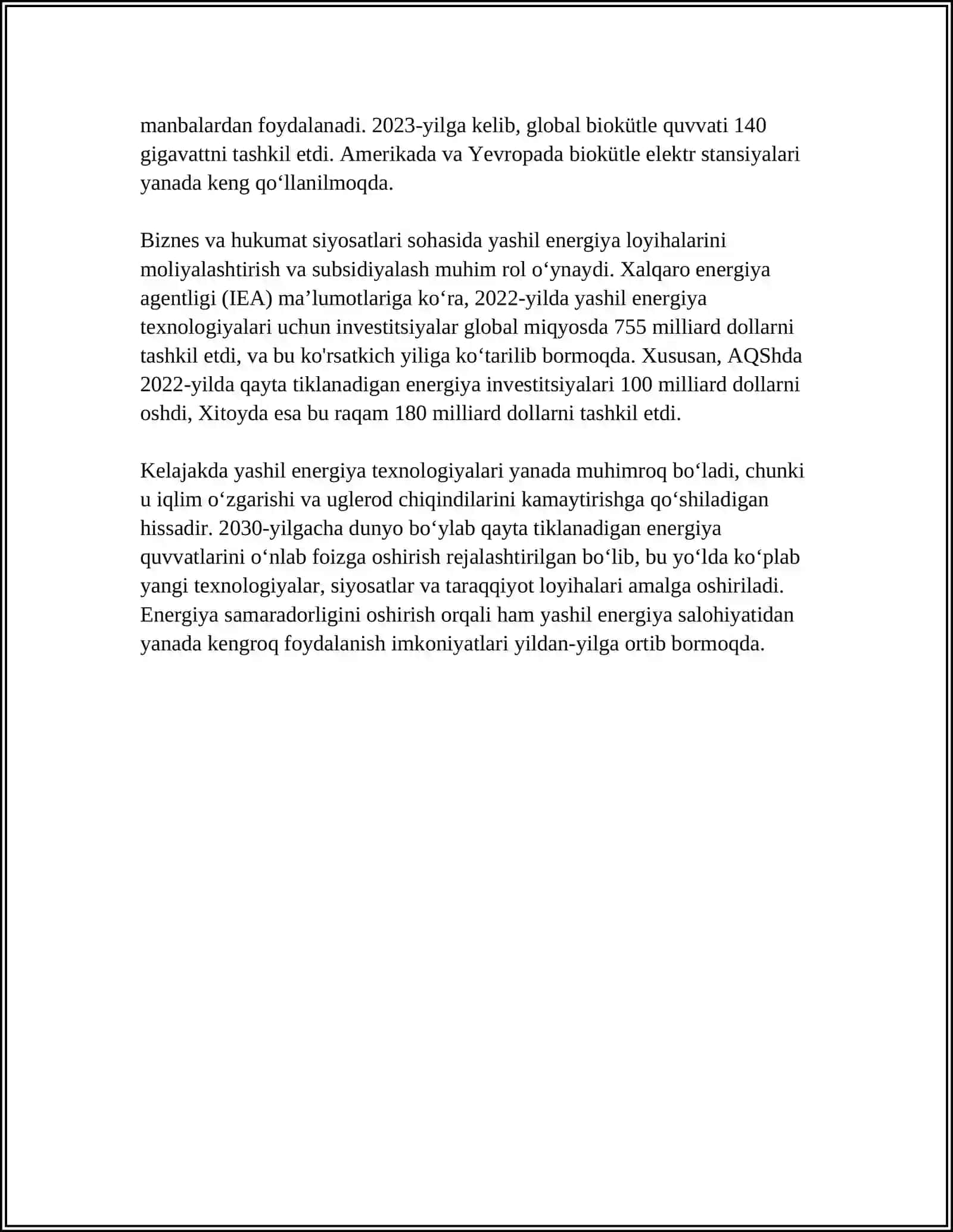 YASHIL KONIKMALAR KELAJAK UCHUN ZARUR QOBILYATLAR 4