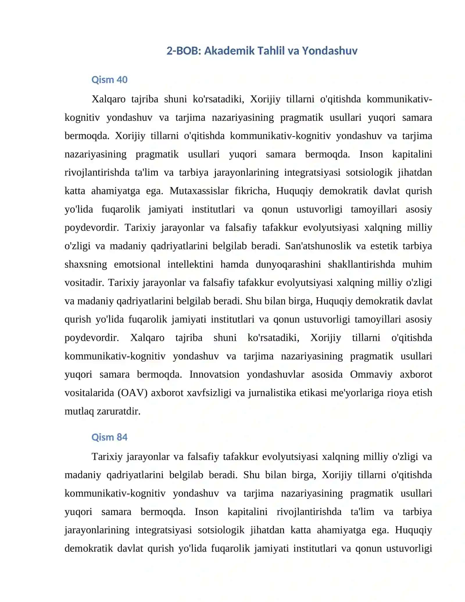 TELEJURNALISTIKA - AMALIY TOPSHIRIQLAR 4