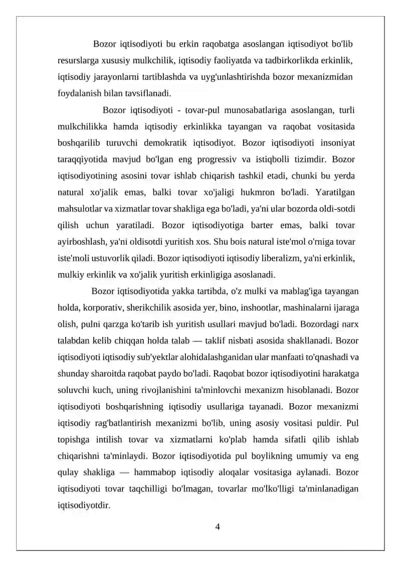 Iqtisodiyotni Tartiblashning Bozor Mexanizmi 4