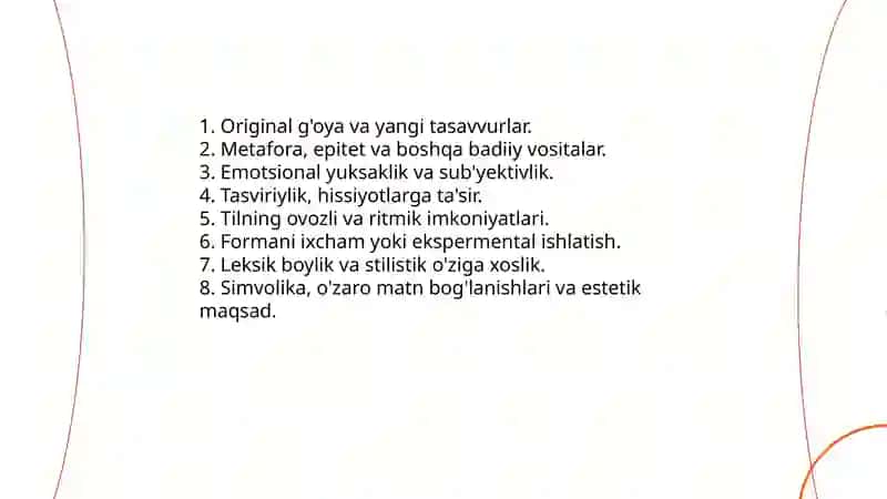 Ijodkor uslubi 4