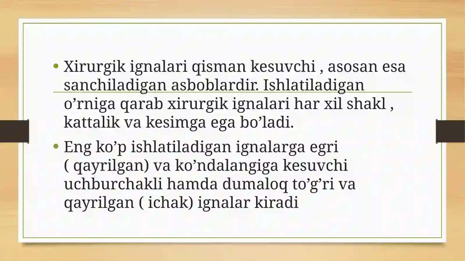 To'qimalarni birlashtirishning 2 xil usullari haqida ma'lumot beriladi 4