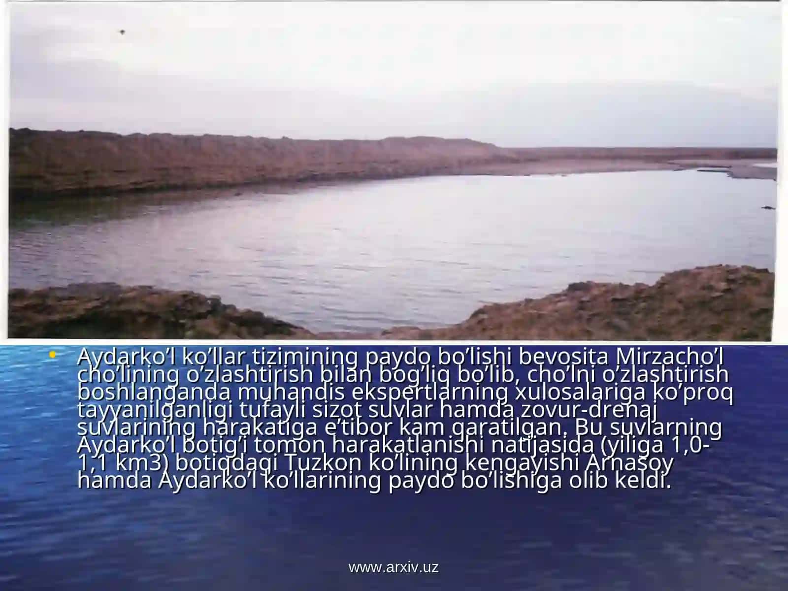 Aydarko’l ko’li 4