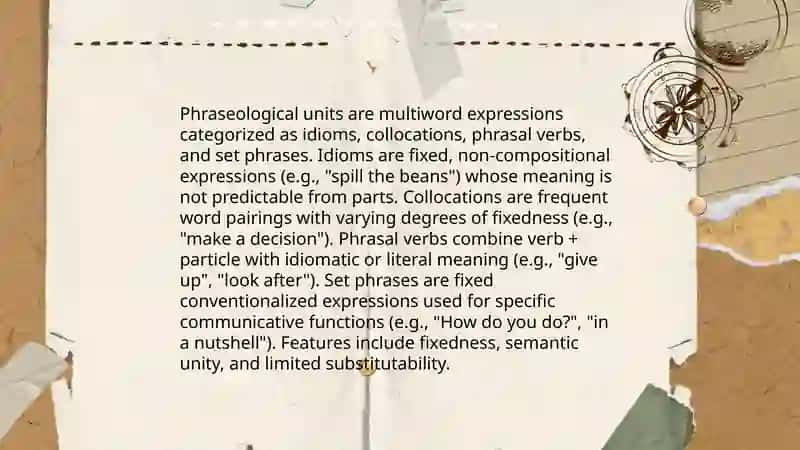 Phraseology 4