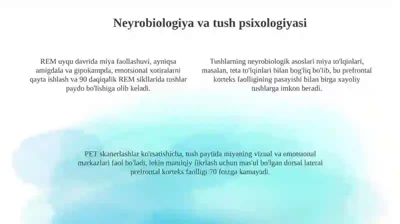 Tushlar 4