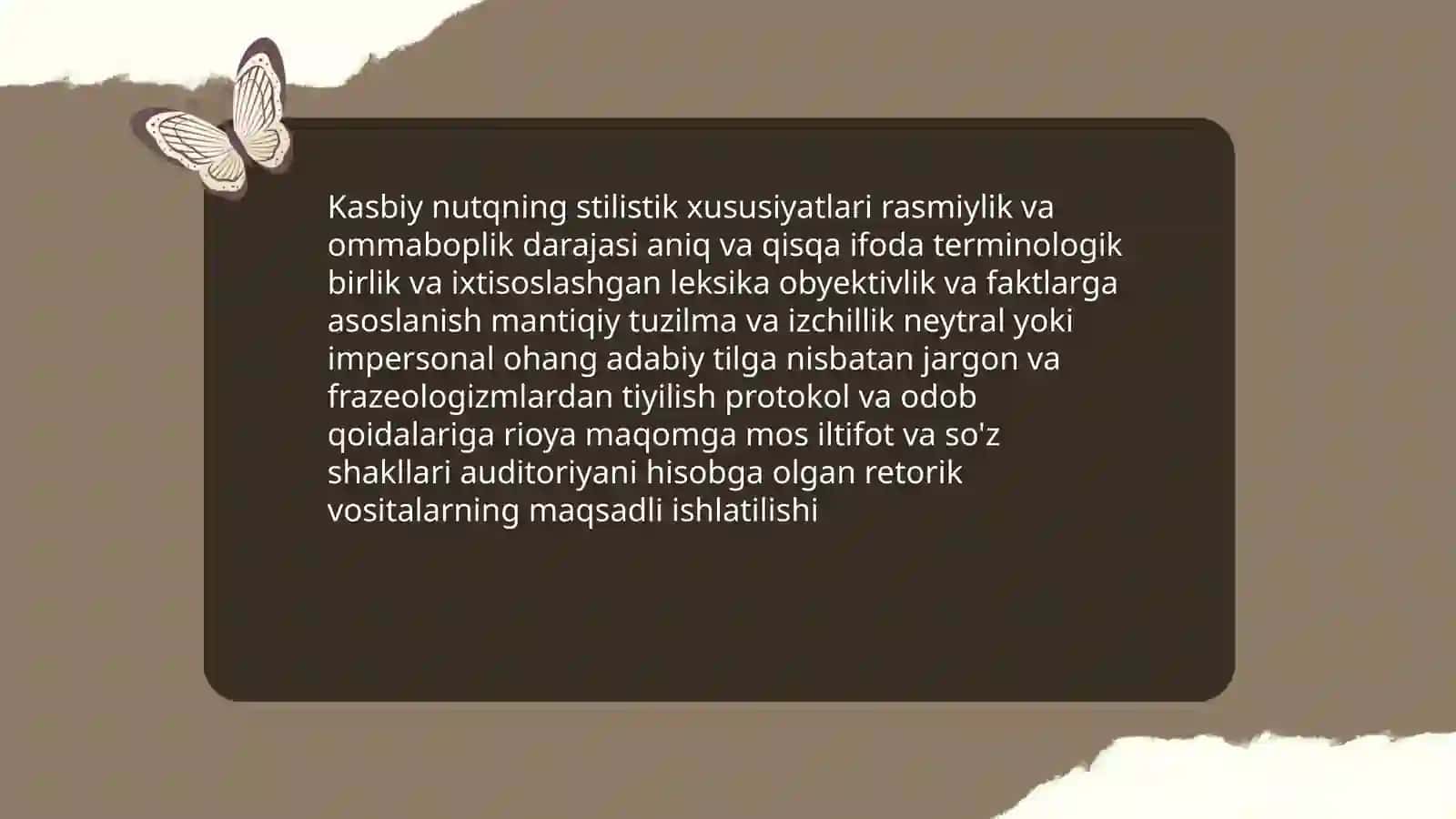 Kasbiy nutq uslubiyati va qoidalari 4