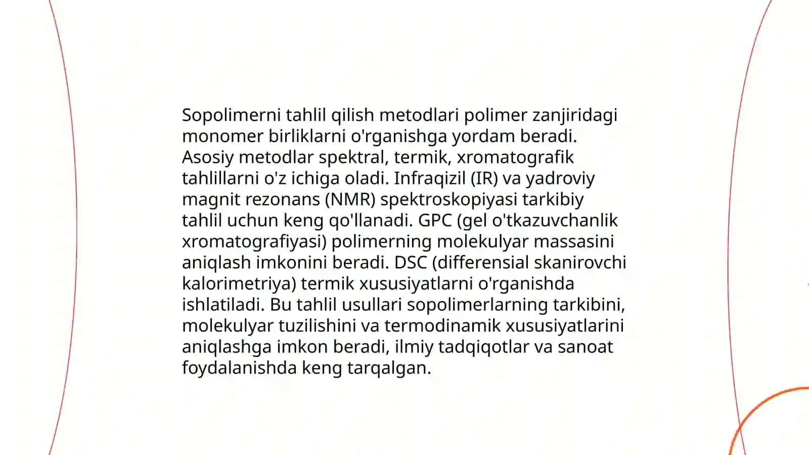 Sopolimerlarnish Konstantalarini Aniqlash Usullari 4
