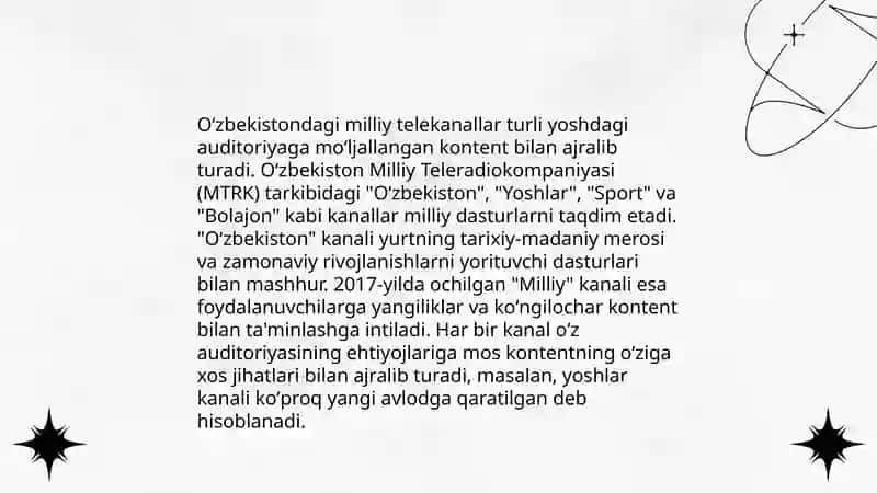 Televidenie va zamonaviy koʻngilochar sanoat 4