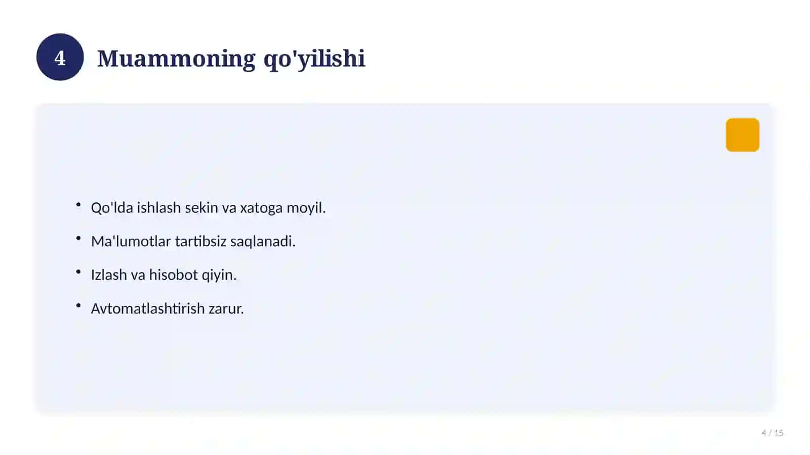 Talabalar Bazasi Dasturi 4