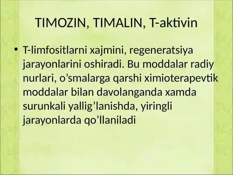 IMMUNOSTIMULYATORLAR 4