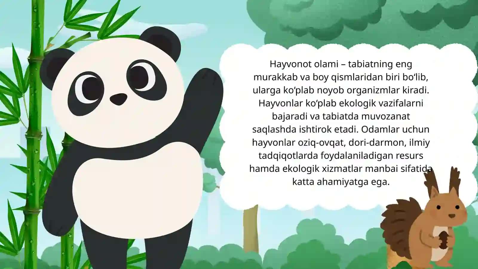 "Hayvonot olamining yashash tarzi,ko’payishi tarqalishi va turlar" 4