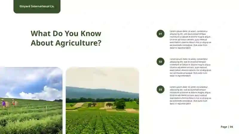 Agriculture 4