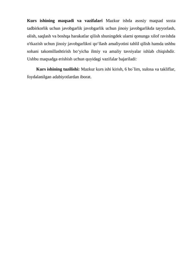 Soxta tadbirkorlik uchun javobgarlik 4
