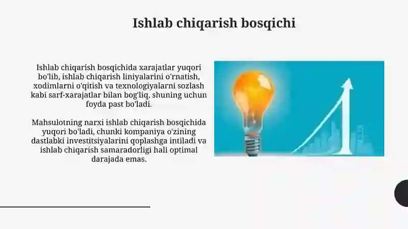 Mahsulot hayotiy siklining asosiy fazalari 4