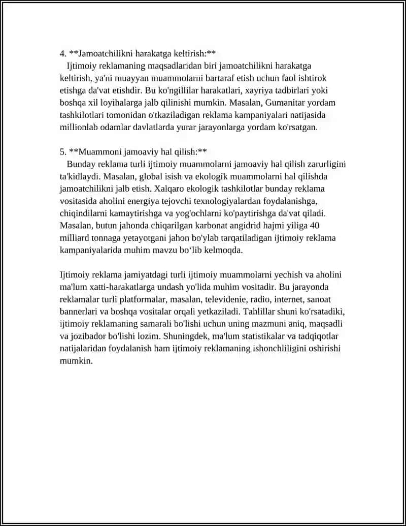 REKLAMANING IJTIMOIY MAZMUN-MOHIYATI 4