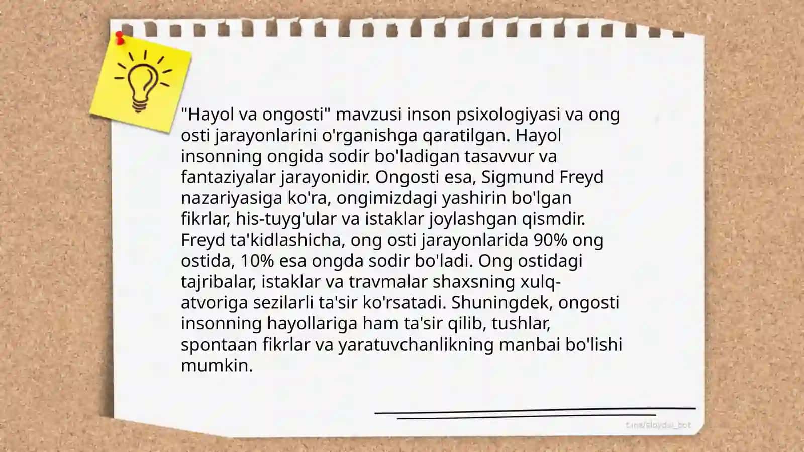 Hayol va Ijodiy Fikrlash 4