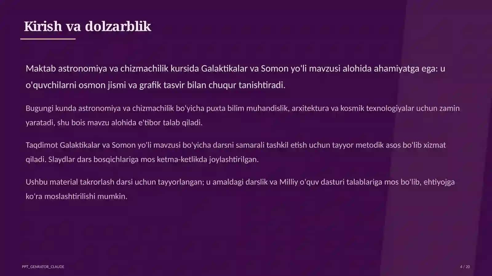 Galaktikalar va Somon yo'li (11-sinf) 4