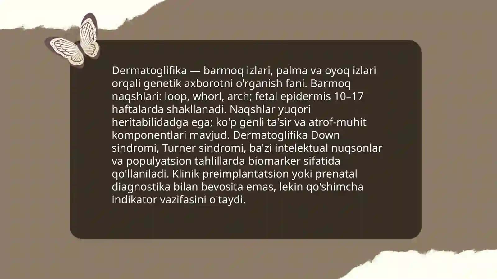 Odam genetikasi metodlari 4