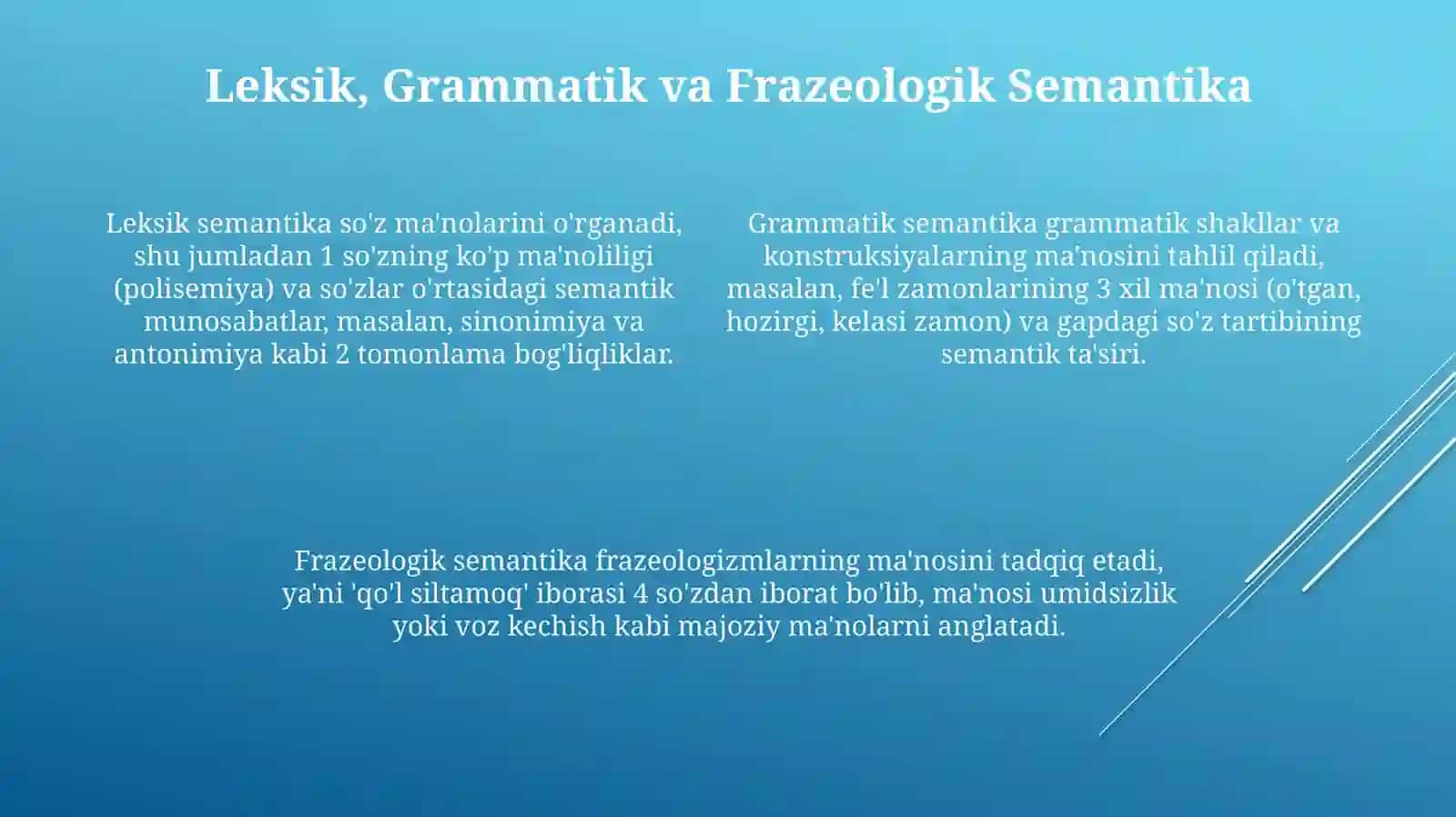 Uzbek tili Semasiologiyasi 4