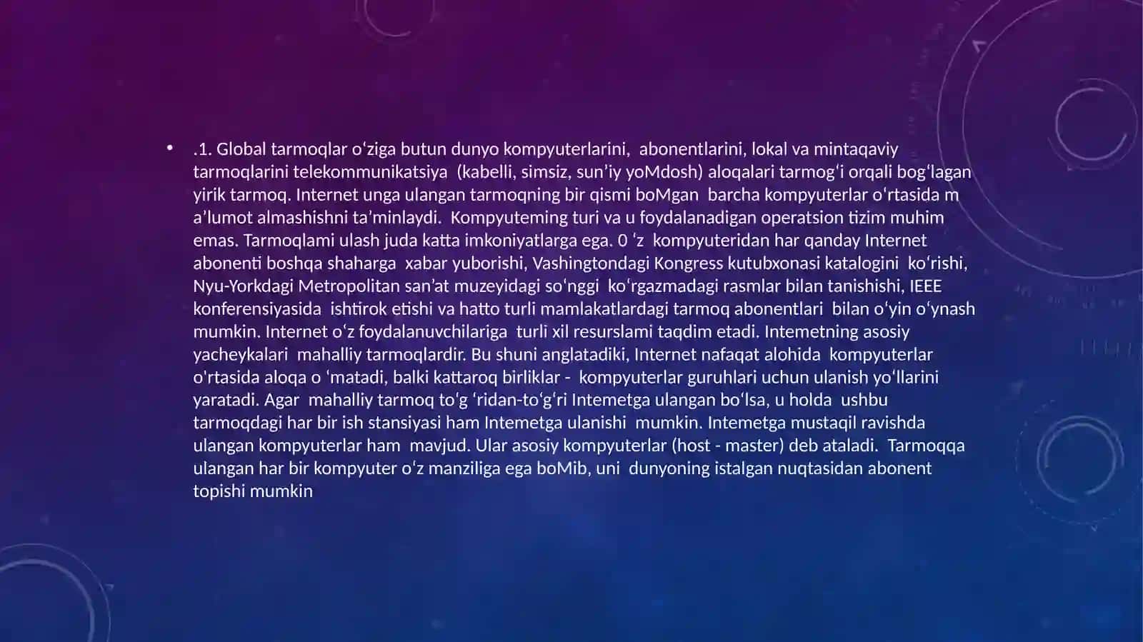 TARIXIY TADQIQOTLARDA QIDIRUV TIZIMLARIDAN FOYDALANISH 4