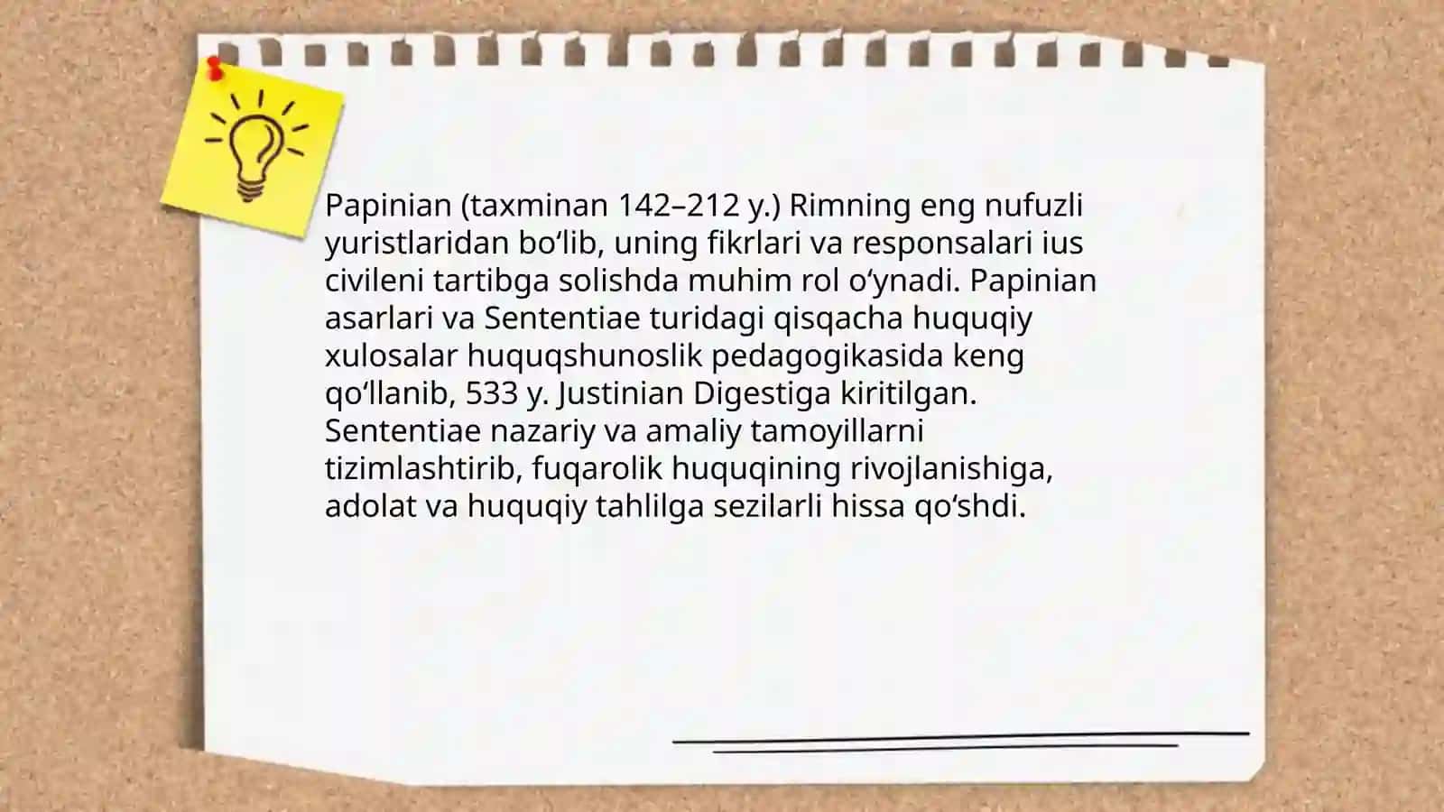 Fuqarolik huquqini rivojlanishda hissa qushgan olimlar antik davrdan hozirgacha Yarashov Azizbek 4