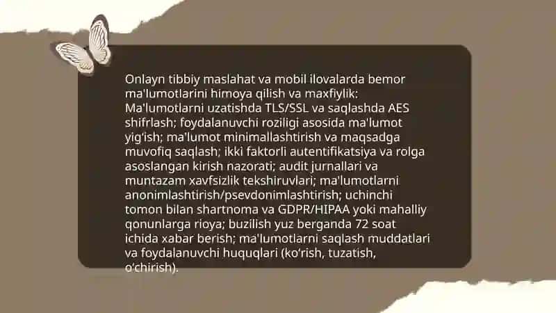 Onlayn tibbiy maslahatlar va mobil ilovalar 4