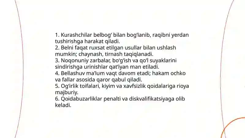 Belbogli kurash haqida 4