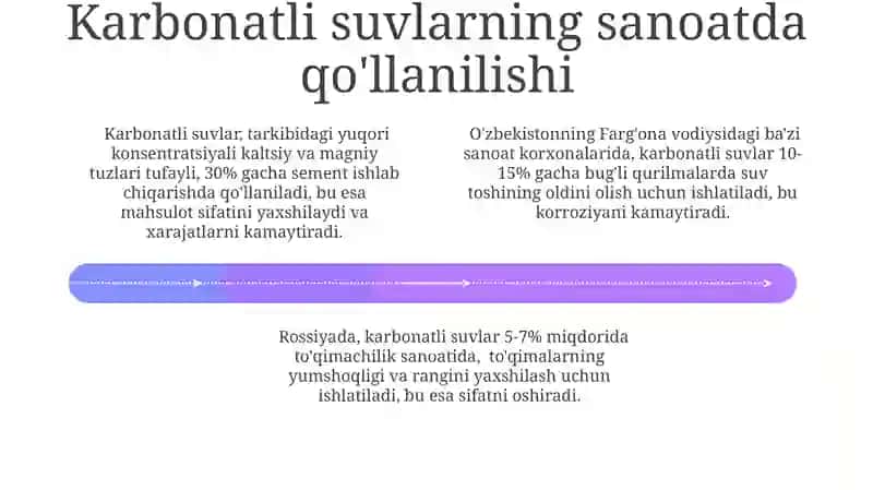 Karbonatli Suvlar Kimyosi va Ularning Biologik Ahamiyati 4