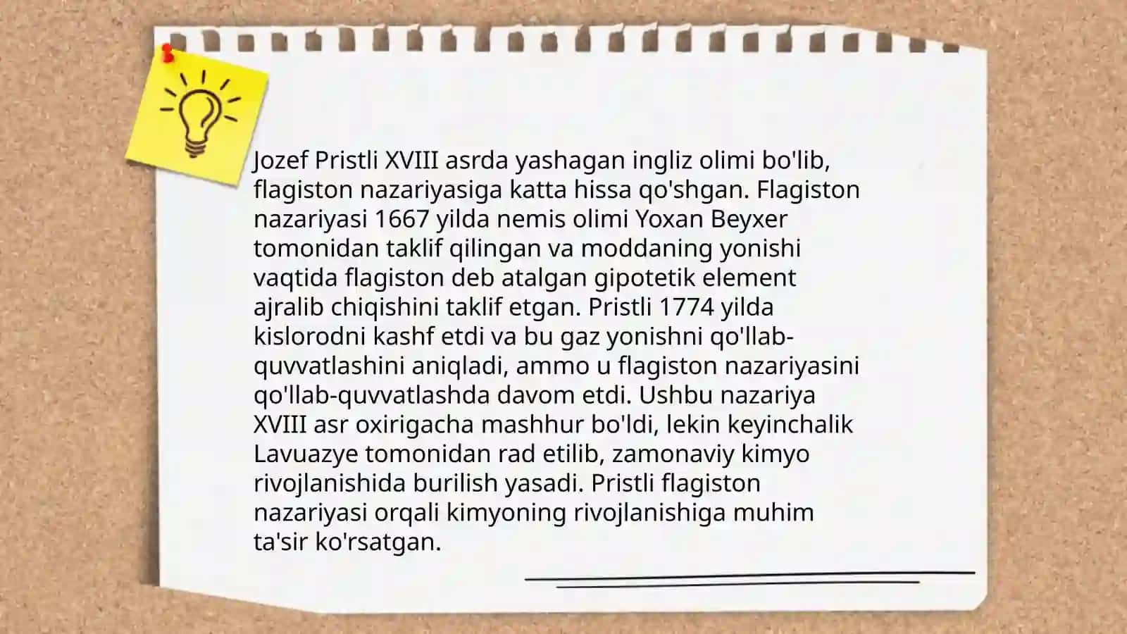 Flagiston nazariyasining vujudga kelishi.A.Lavuazyening unga qarshi kurashi 4