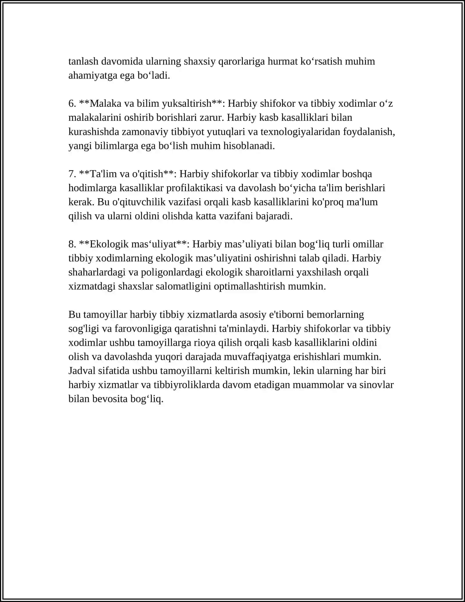 HARBIY KASB KASALLIKLARIDA TIBBIY DEONTOLOGIYA ASOSLARI 4