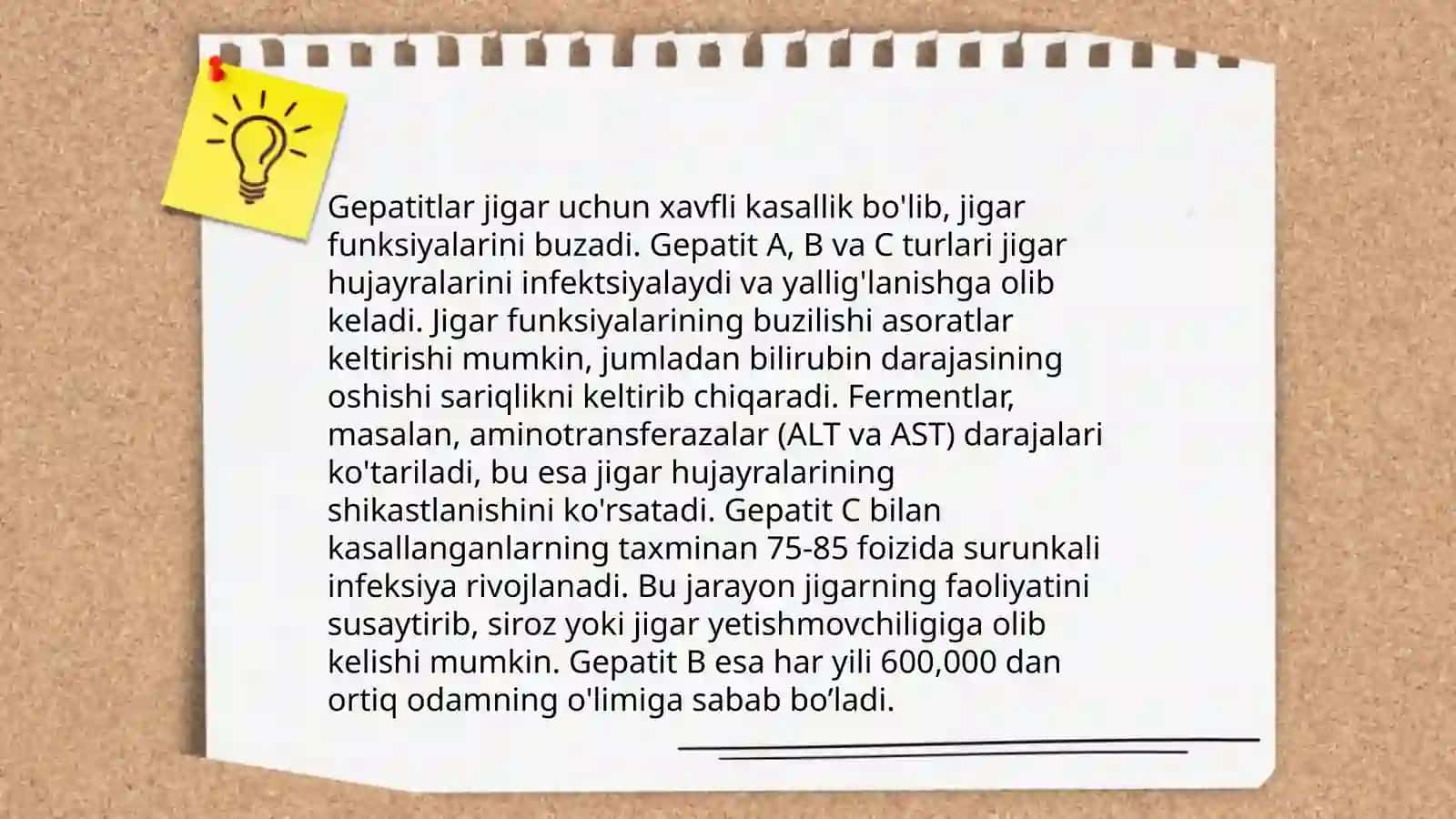 Surunkali gepatitlar va holetsistitlarda yogʻlar hazimlanishi buzilishi 4