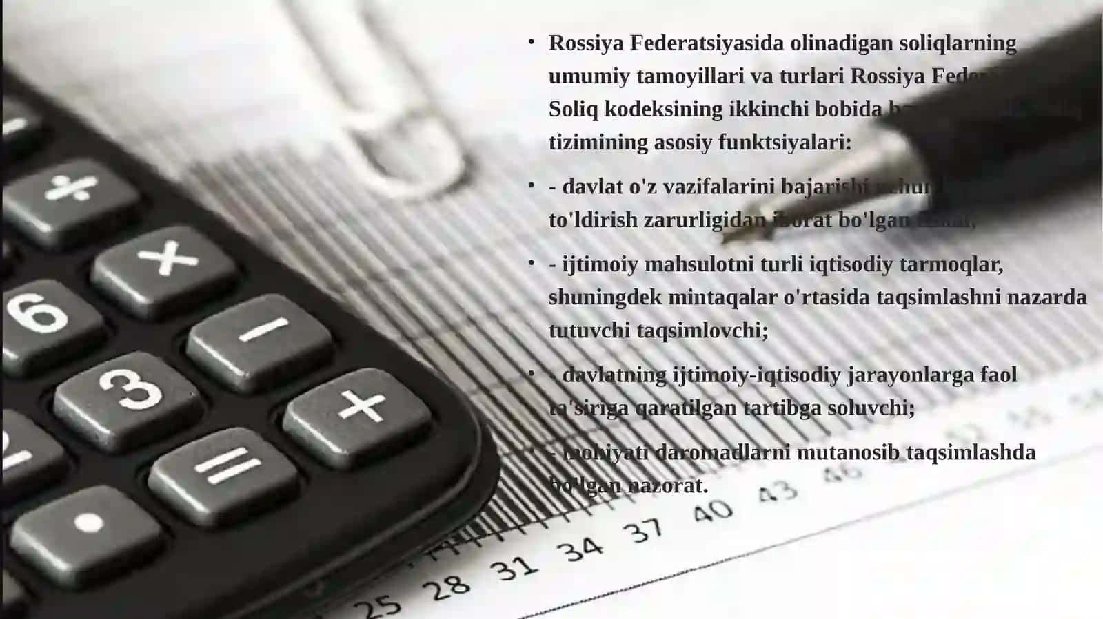Rossiya federatsiyasi soliq tizimi 4