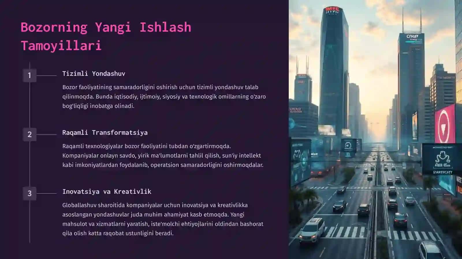 Iqtisodiyotning Globallashuvi: Bozor Amaliyotidagi o'zgarishlar 4