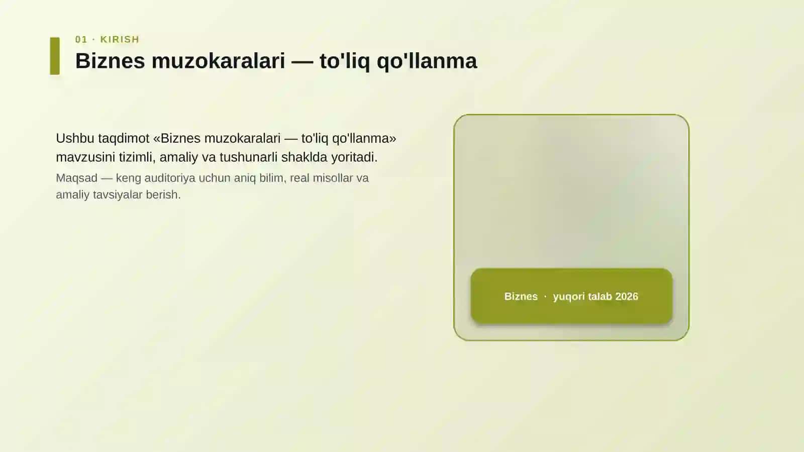 Biznes muzokaralari — to'liq qo'llanma 4