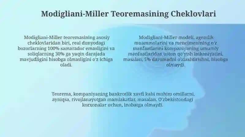 Modigliani-Miller Teoremasi 4